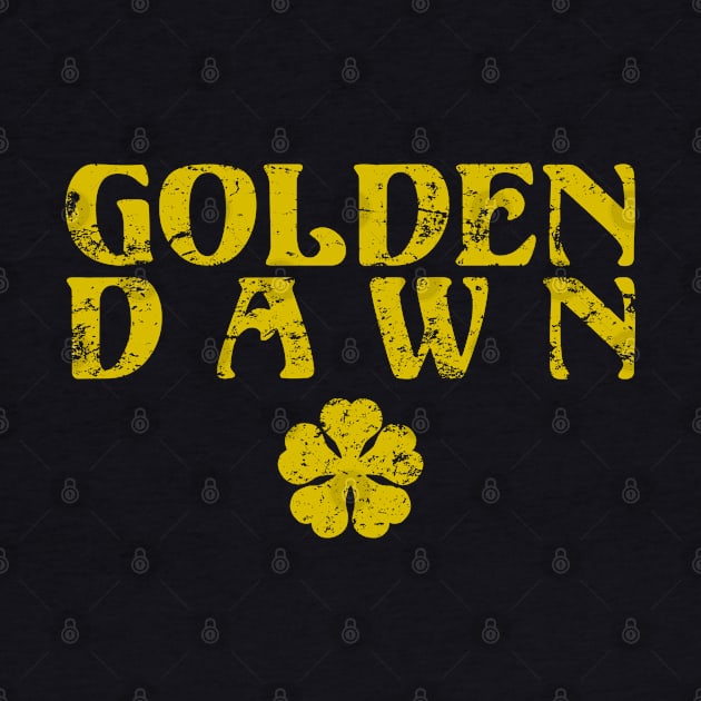 Golden Dawn - Back Print by ClayMoore